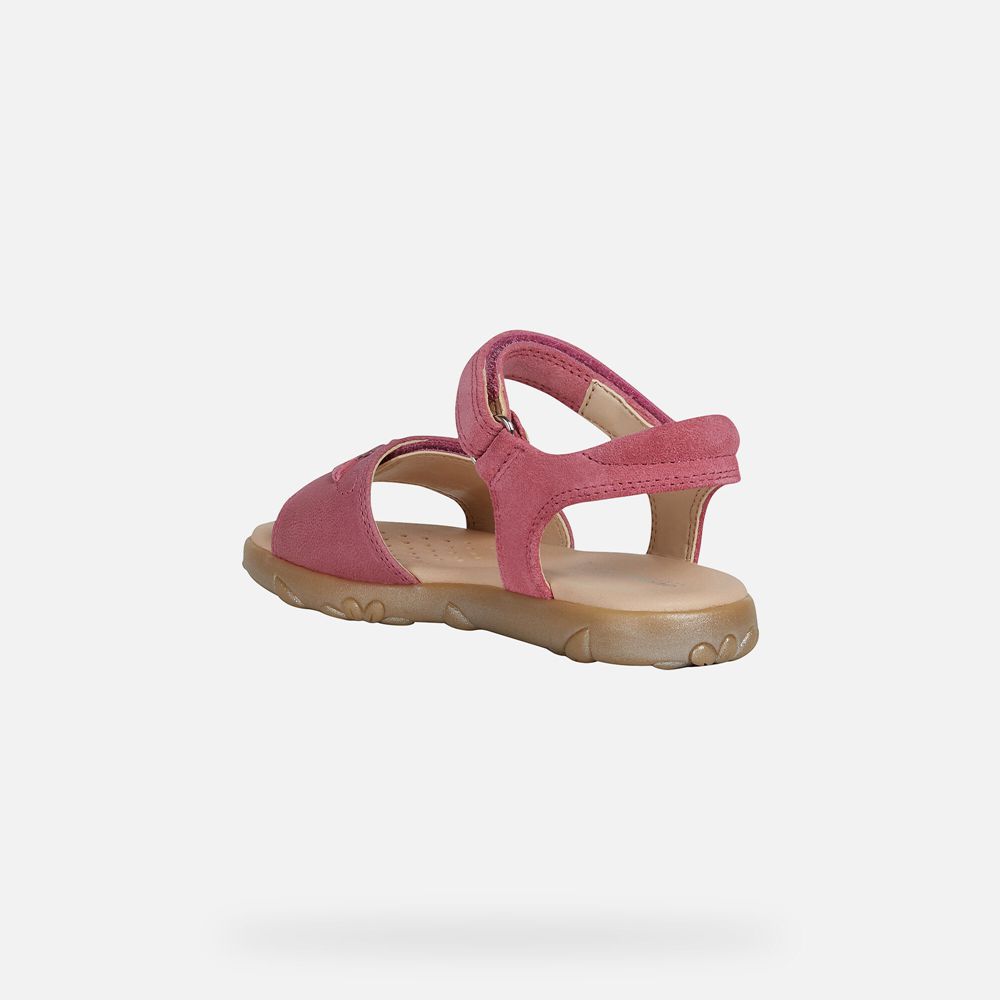 Sandales Geox Haiti - Rose - Fille 785143-RCZ